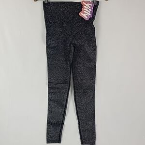 Yitty Fabletics Nearly Naked Shaping High Legging Shimmered Iconic Black 3X/4X